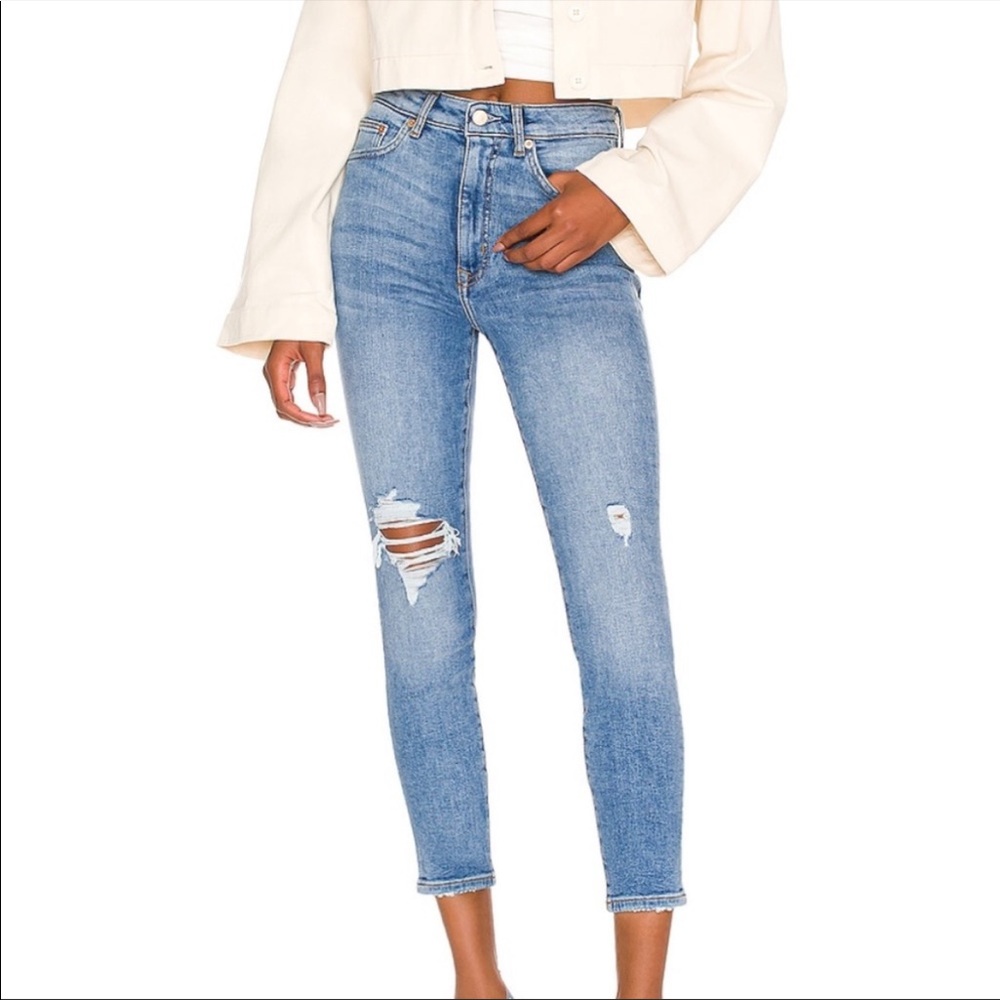 Lovers and Friends Mason High Rise Skinny in Miramar